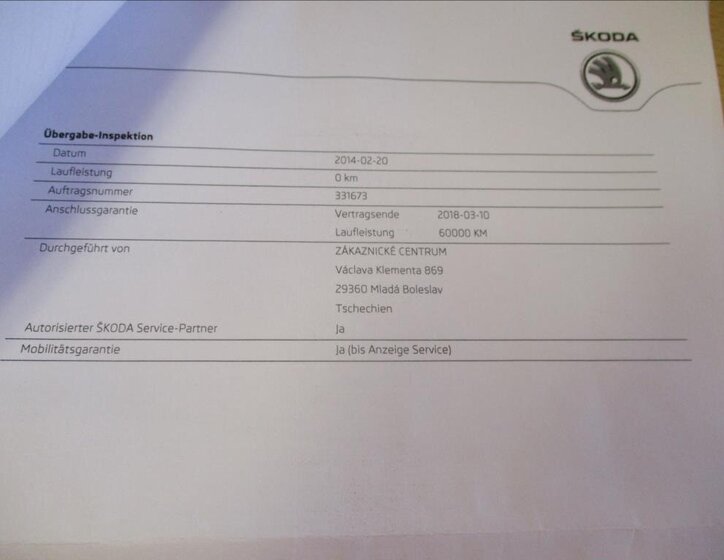 Škoda Fabia Kombi 1,2 l 63 kw