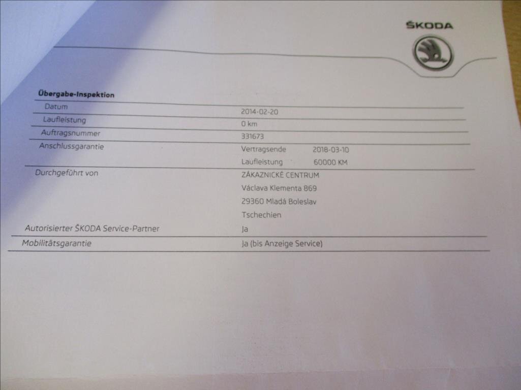 Škoda Fabia Kombi 1,2 l 63 kw