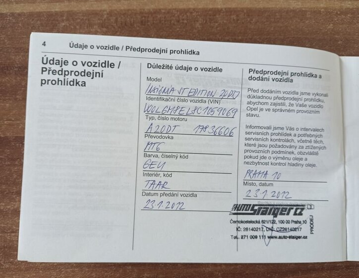 Opel Insignia Kombi 2,0 l 96 kw