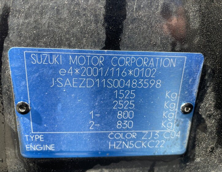 Suzuki Swift Hatchback 1,3 l 67 kw