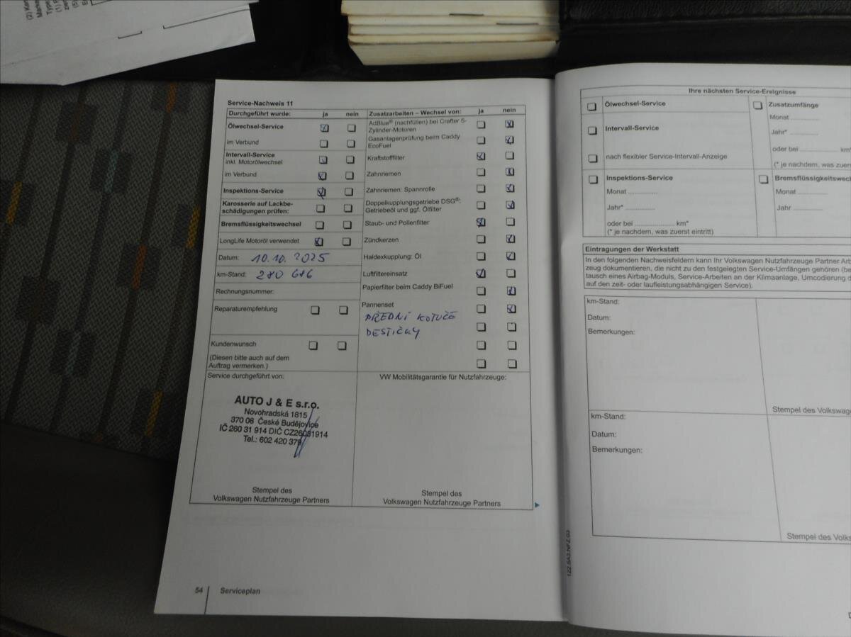 Volkswagen Transporter Valník 2,0 l 75 kw