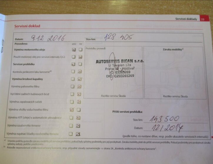 Škoda Fabia Kombi 1,2 l 63 kw