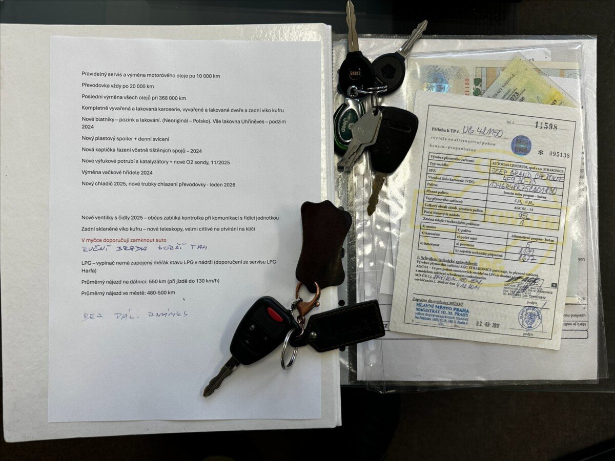 Jeep Grand Cherokee Ostatní 3,7 l 154 kw