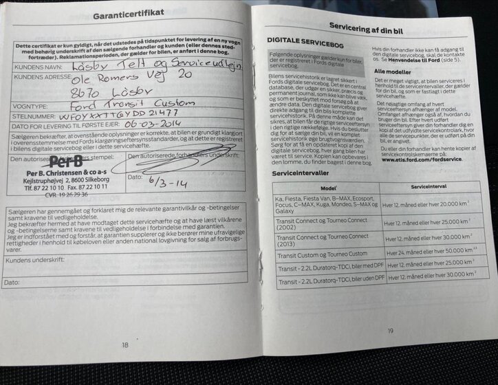 Ford Transit Custom Ostatní 2,2 l 92 kw