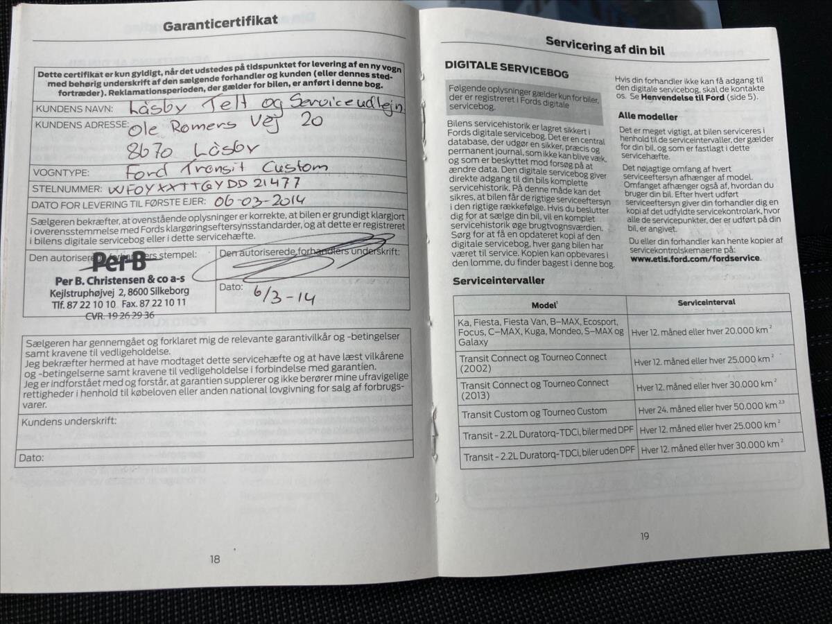 Ford Transit Custom Ostatní 2,2 l 92 kw