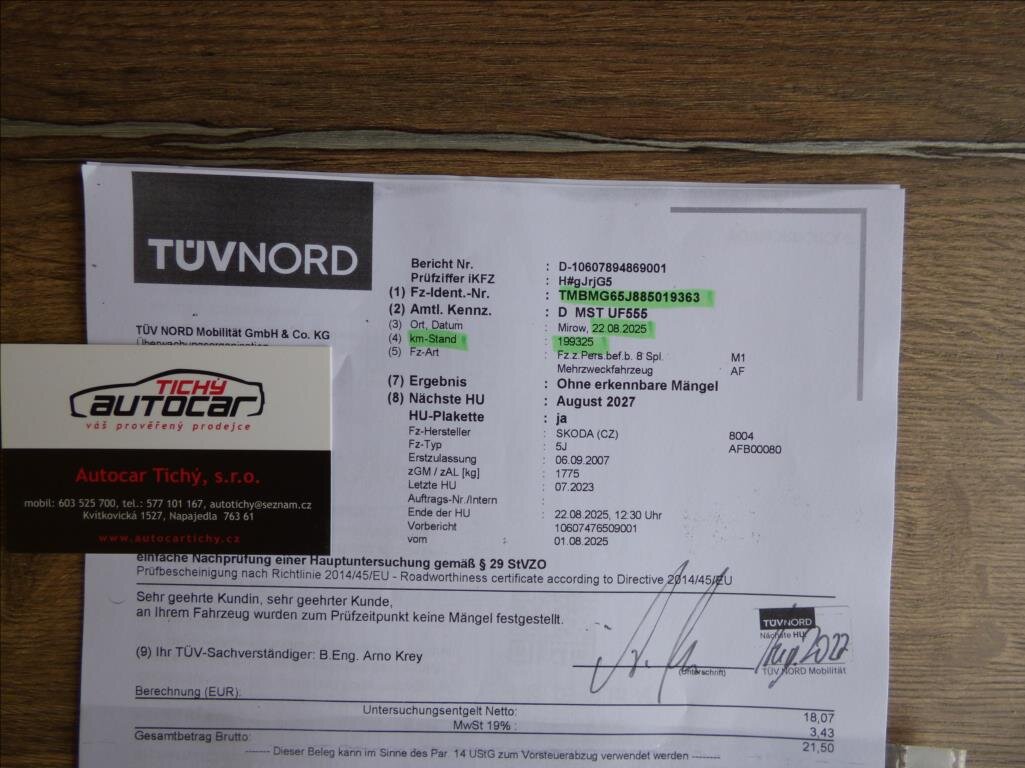 Škoda Roomster MPV 1,9 l 77 kw