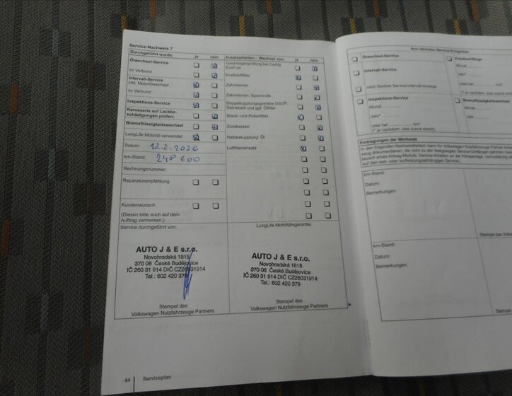 Volkswagen Transporter Valník 2,0 l 75 kw