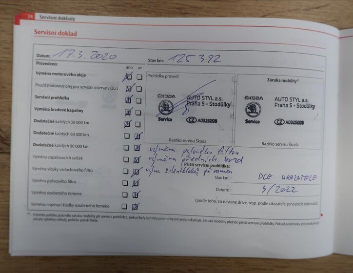 Škoda Octavia Kombi 2,0 l 103 kw