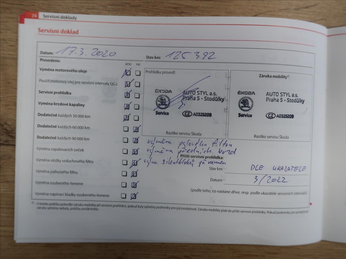 Škoda Octavia Kombi 2,0 l 103 kw