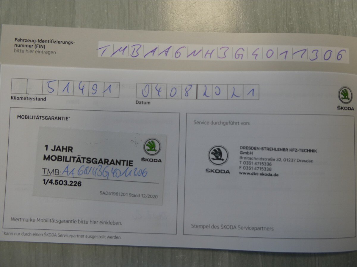 Škoda Rapid Sedan / Limuzína 1,2 l 66 kw