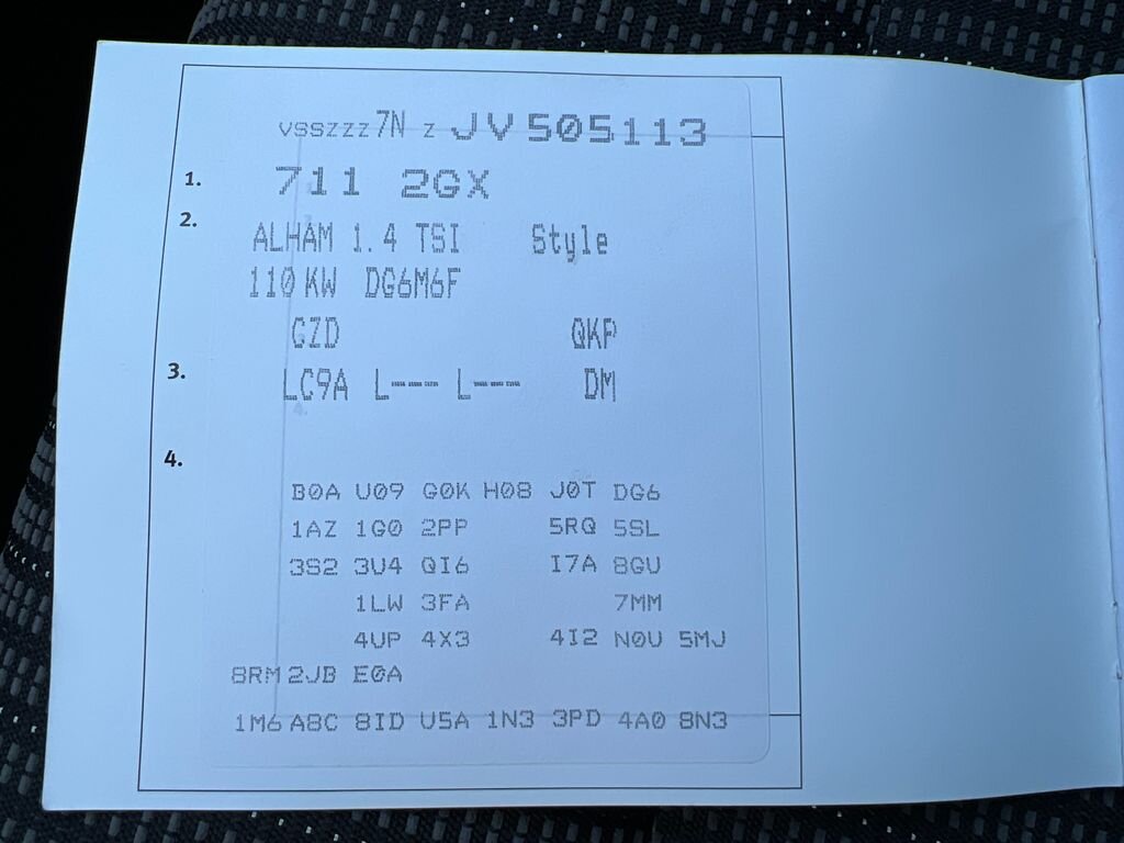 Seat Alhambra MPV 1,4 l 110 kw