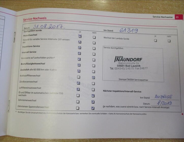 Škoda Fabia Hatchback 1,2 l 63 kw