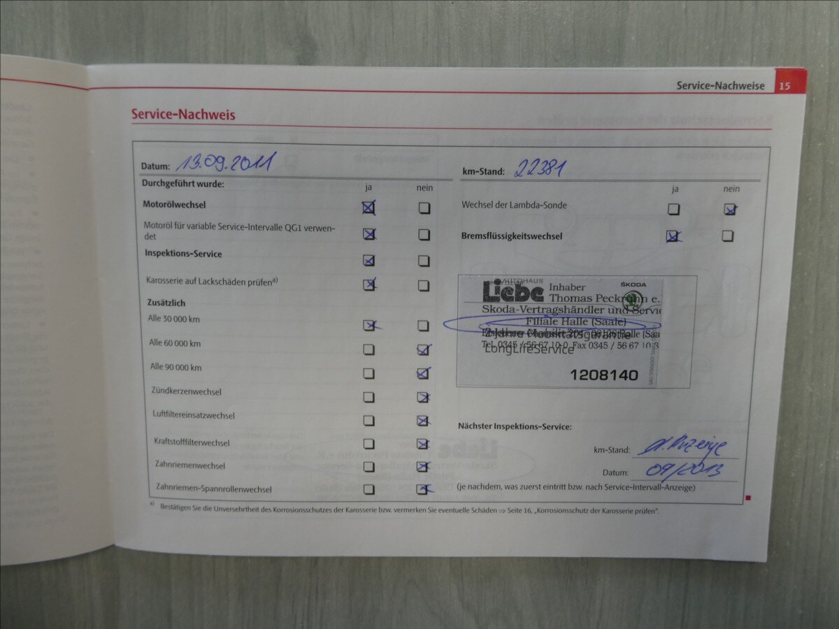 Škoda Octavia Kombi 1,4 l 90 kw