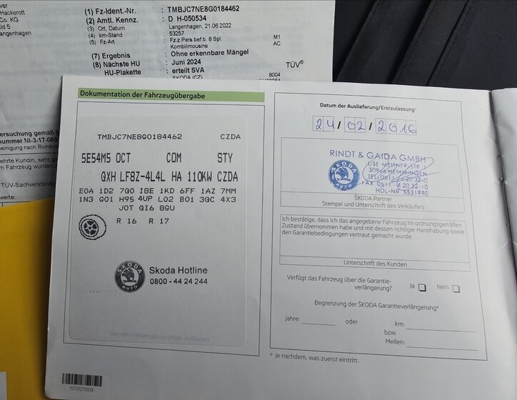 Škoda Octavia Kombi 1,4 l 110 kw