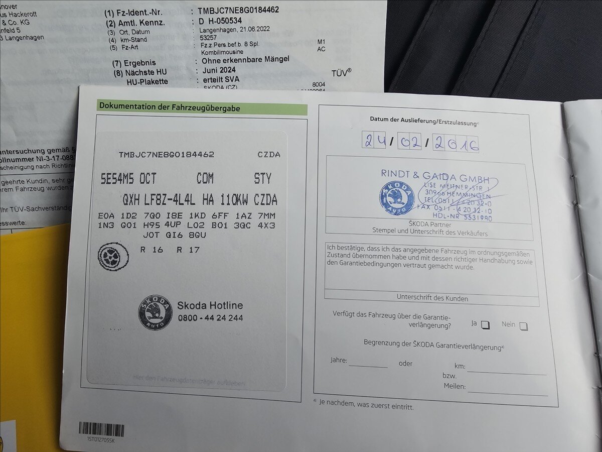 Škoda Octavia Kombi 1,4 l 110 kw