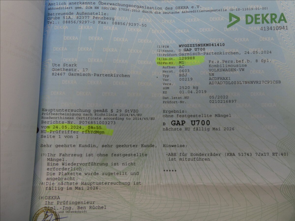 Volkswagen Tiguan Allspace SUV / Terénní 2,0 l 140 kw