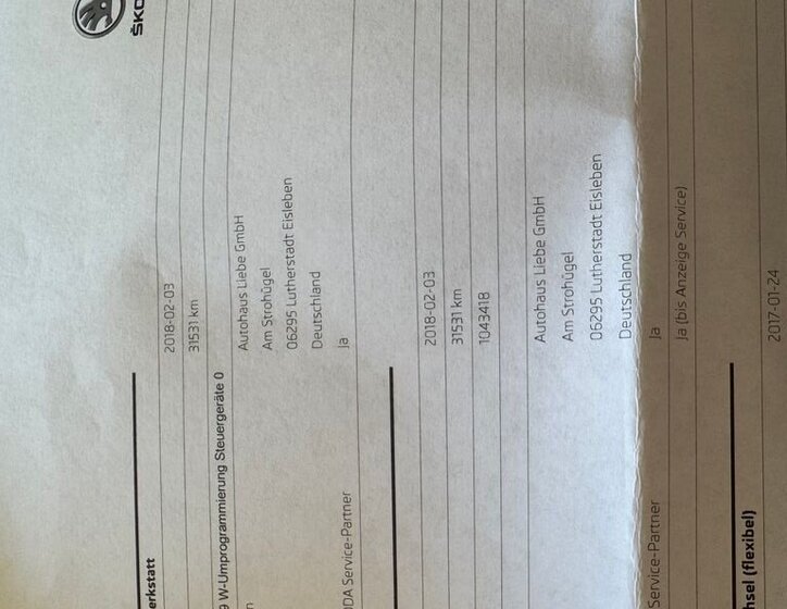 Škoda Octavia Kombi 1,6 l 81 kw