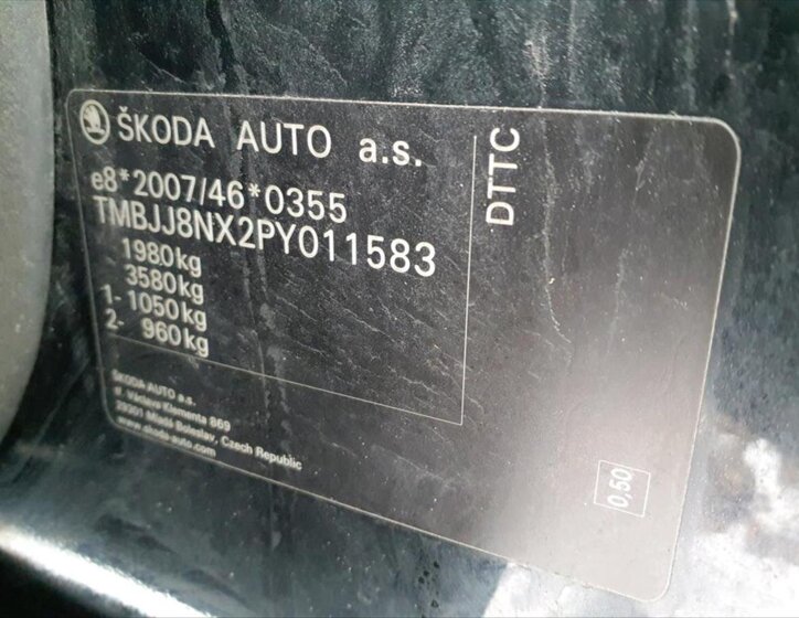 Škoda Octavia Kombi 2,0 l 110 kw