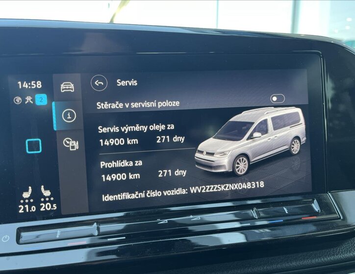 Volkswagen Caddy MPV 2,0 l 90 kw