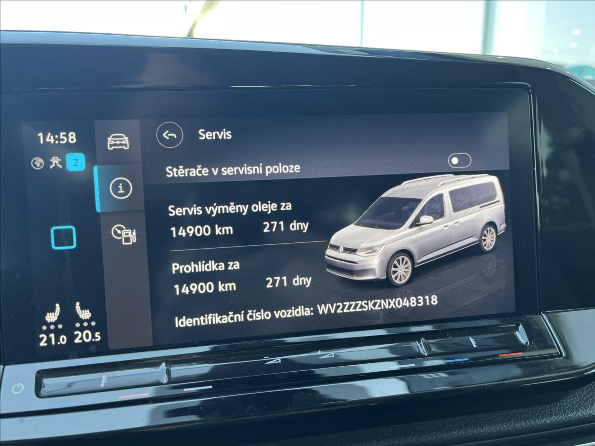 Volkswagen Caddy MPV 2,0 l 90 kw