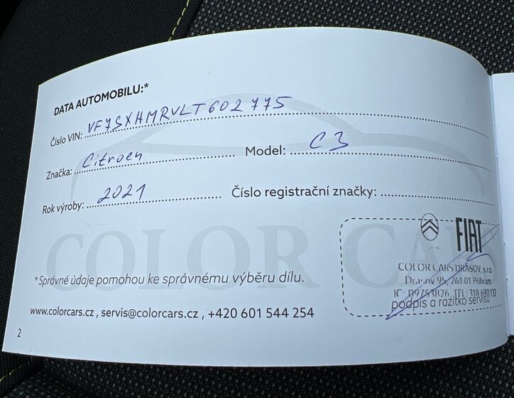 Citroën C3 Hatchback 1,2 l 61 kw