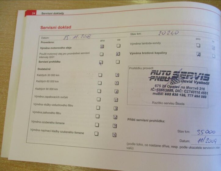 Škoda Octavia Kombi 1,6 l 75 kw