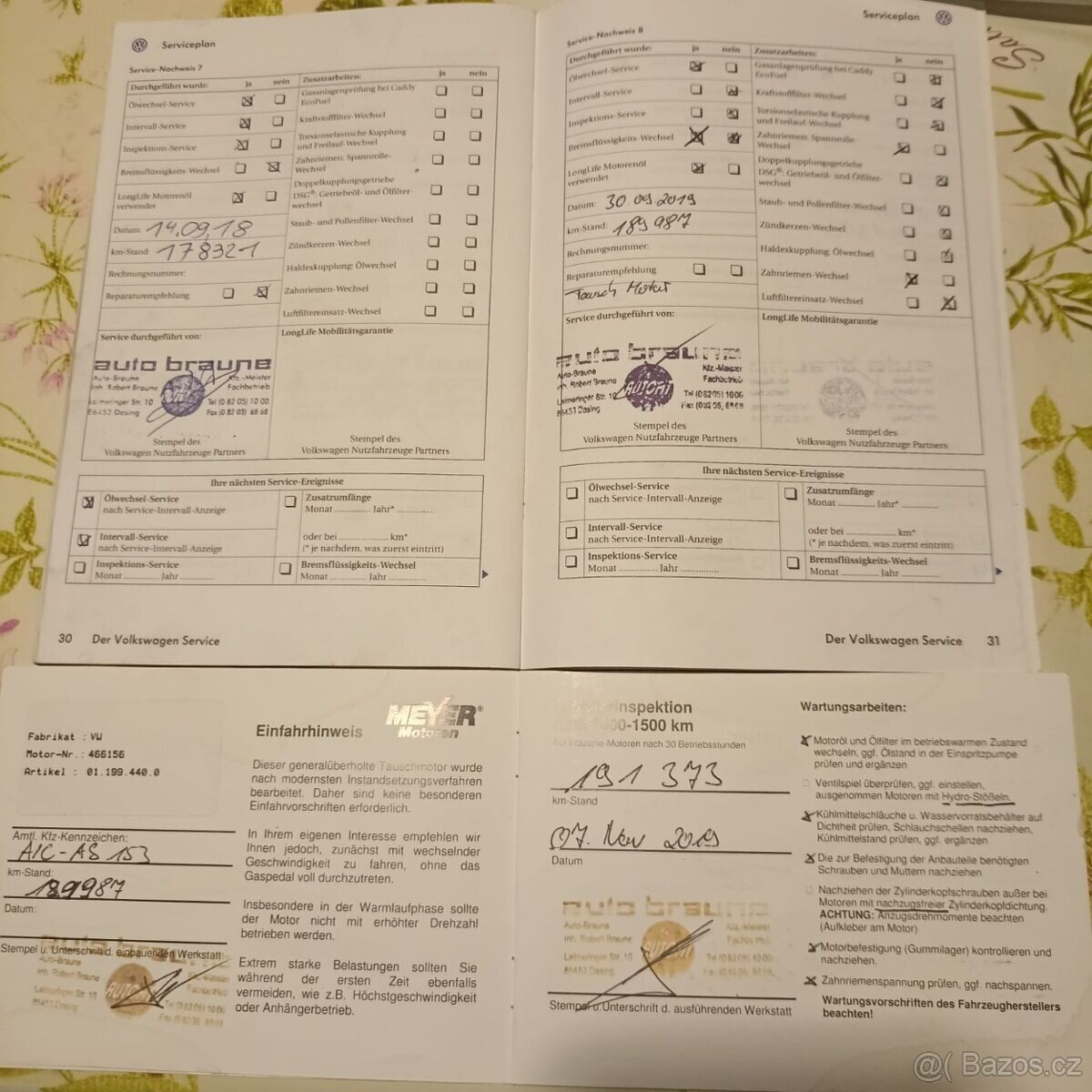 Volkswagen Transporter VAN / Minibus 0,0 62 kw