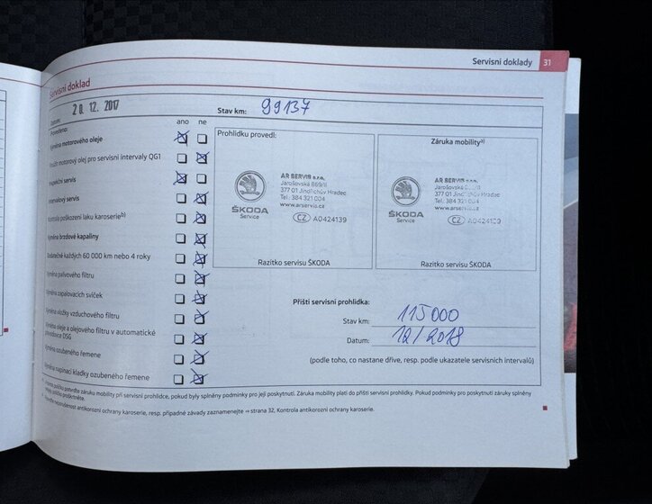 Škoda Fabia Kombi 1,2 l 77 kw