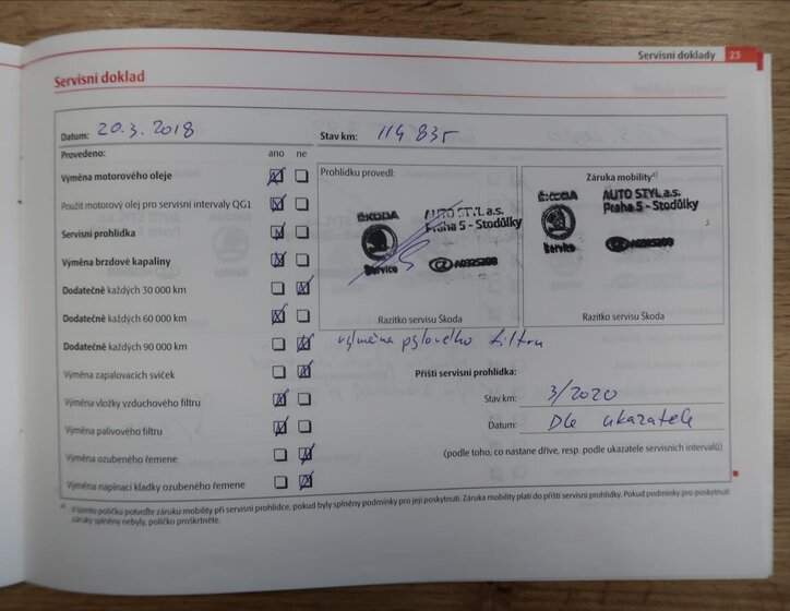 Škoda Octavia Kombi 2,0 l 103 kw