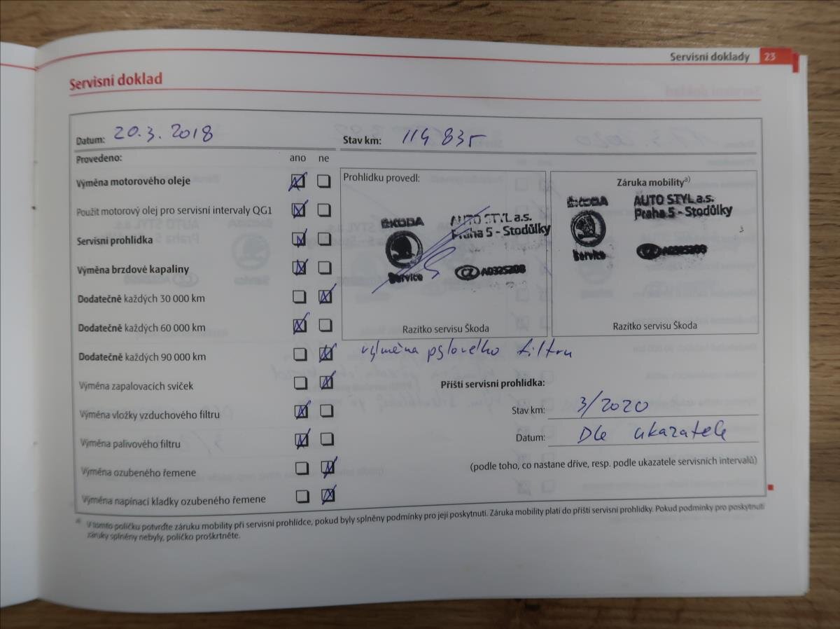 Škoda Octavia Kombi 2,0 l 103 kw