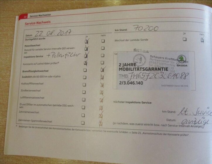 Škoda Fabia Kombi 1,2 l 63 kw