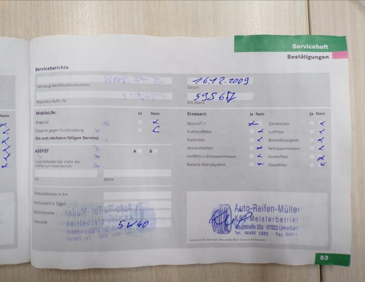 Mercedes-Benz Třídy A Kombi 1,6 l 75 kw