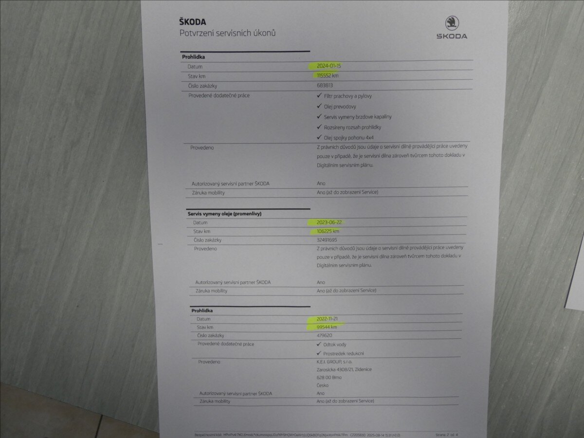 Škoda Kodiaq SUV / Terénní 2,0 l 140 kw