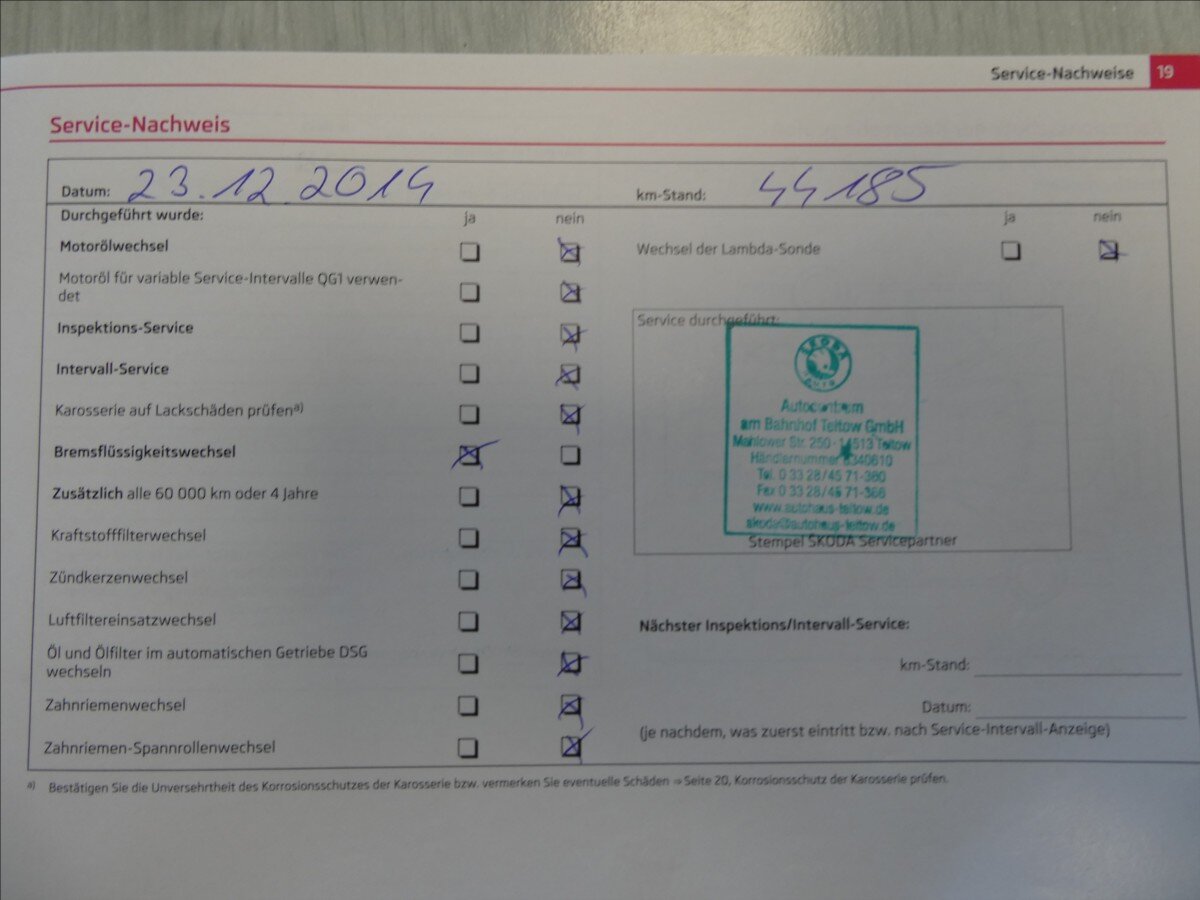 Škoda Octavia Kombi 1,4 l 90 kw