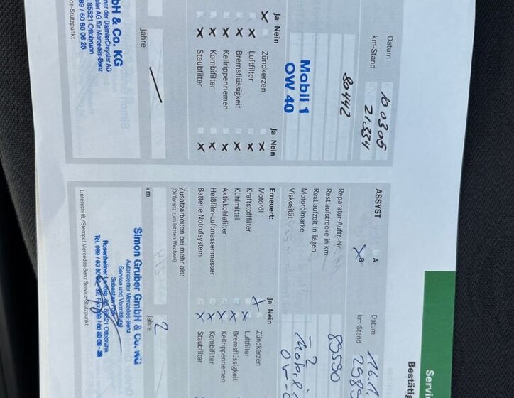 Mercedes-Benz Třídy C Sedan 1,8 l 105 kw