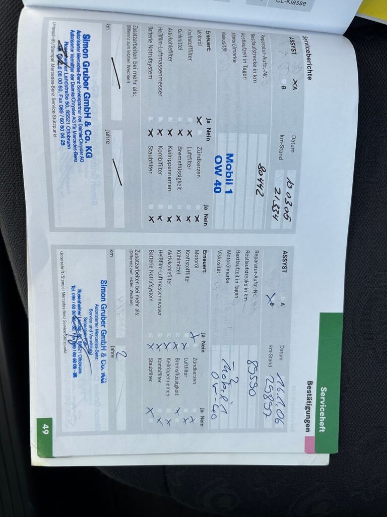 Mercedes-Benz Třídy C Sedan 1,8 l 105 kw