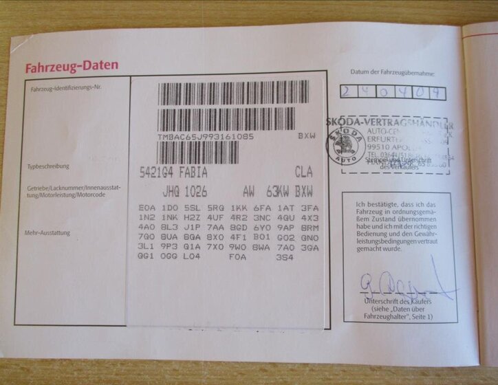 Škoda Fabia Hatchback 1,4 l 63 kw