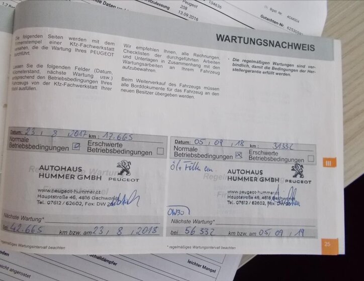 Peugeot 208 Hatchback 1,2 l 60 kw