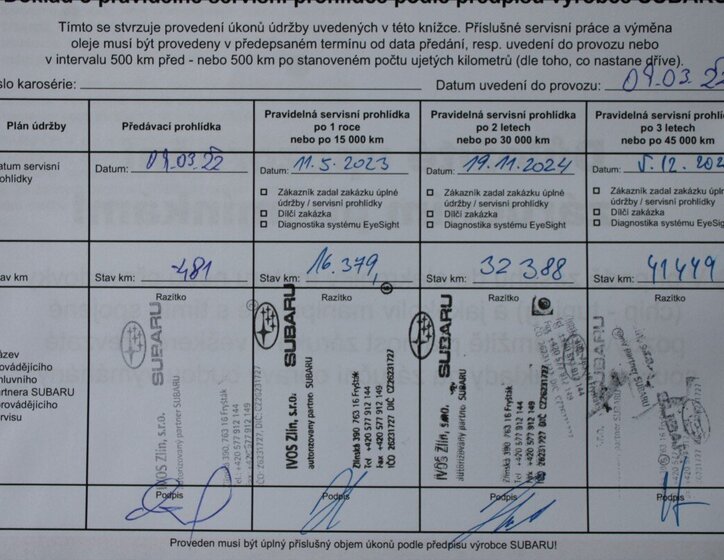 Subaru Forester SUV / Terénní 2,0 l 110 kw