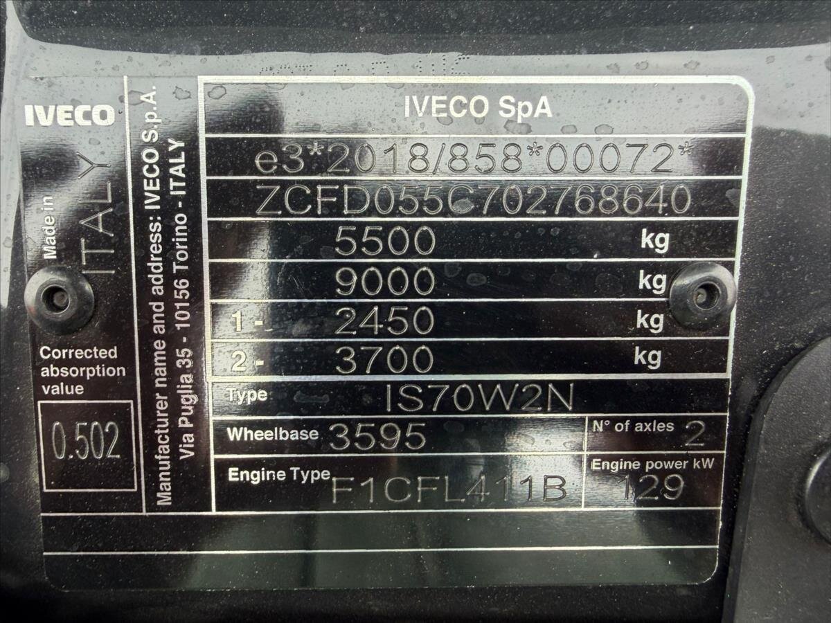 Iveco Daily Ostatní 3,0 l 132 kw