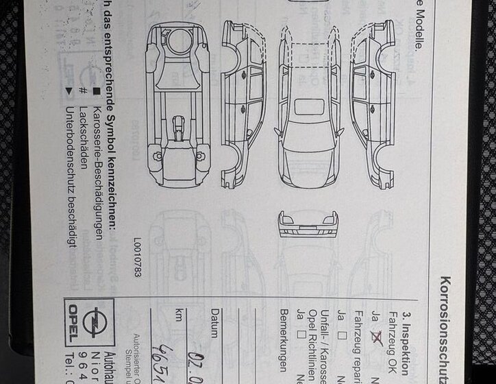 Opel Zafira MPV 1,6 l 110 kw