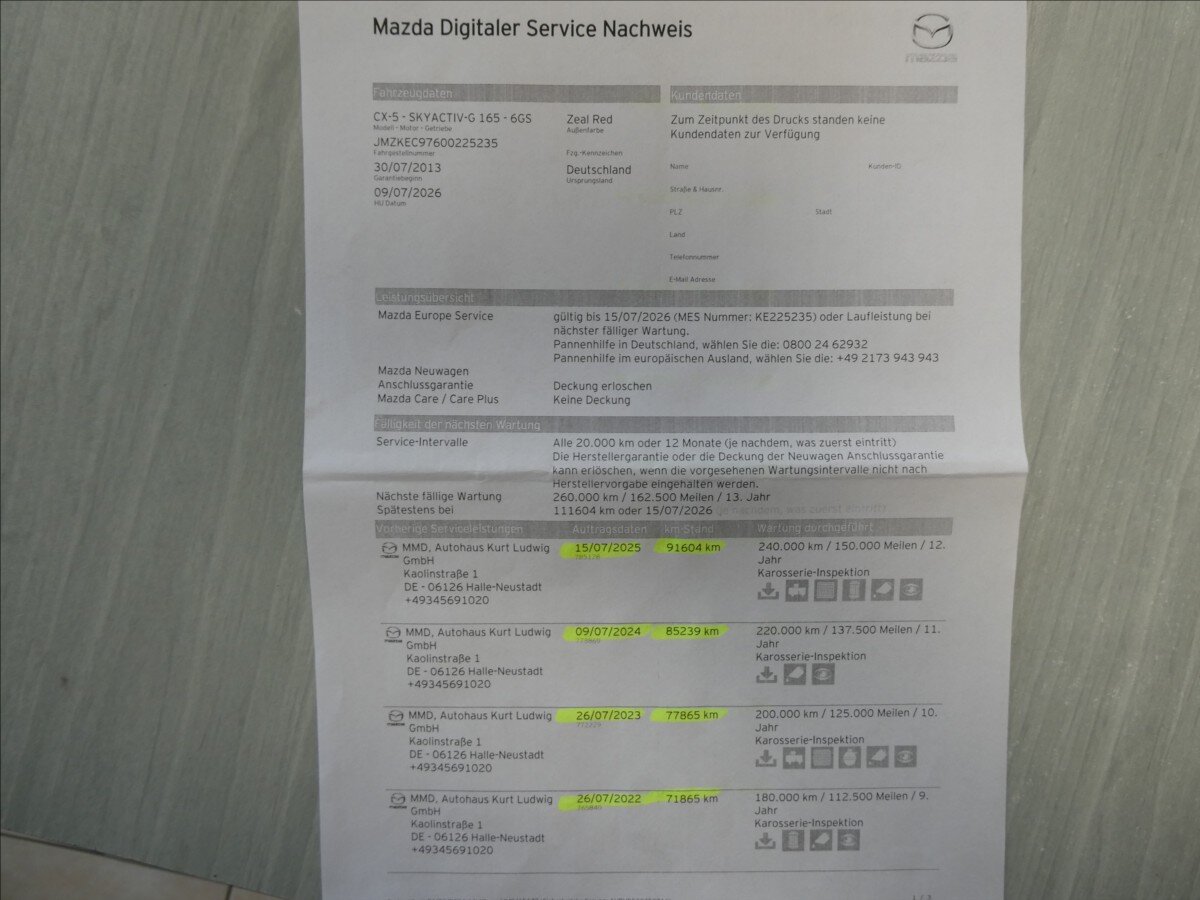 Mazda CX-5 SUV / Terénní 2,0 l 121 kw