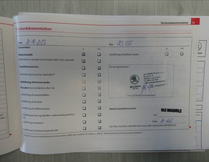 Škoda Octavia Kombi 1,6 l 77 kw