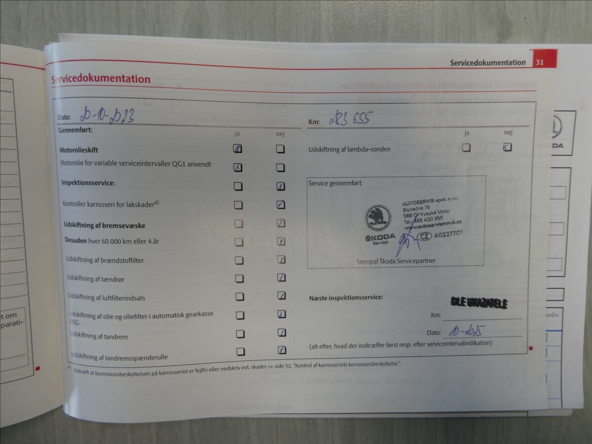 Škoda Octavia Kombi 1,6 l 77 kw