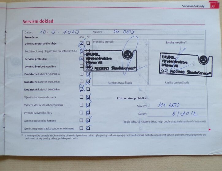 Škoda Octavia Sedan / Limuzína 1,8 l 118 kw