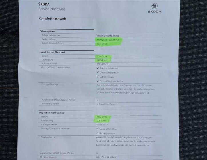 Škoda Kamiq SUV 1,6 l 85 kw