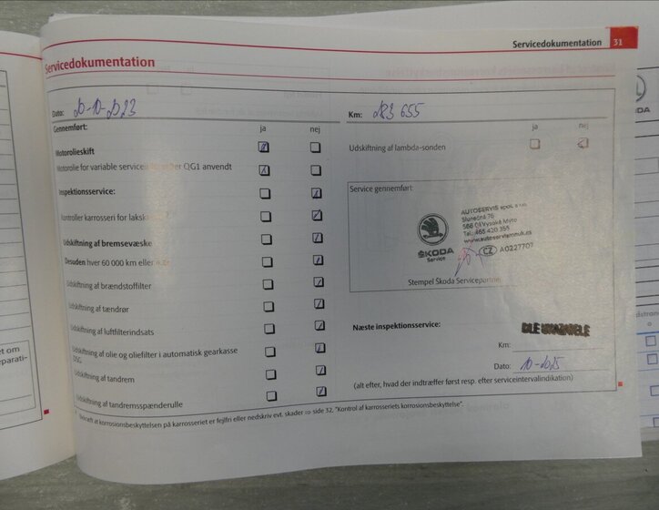 Škoda Octavia Kombi 1,6 l 77 kw