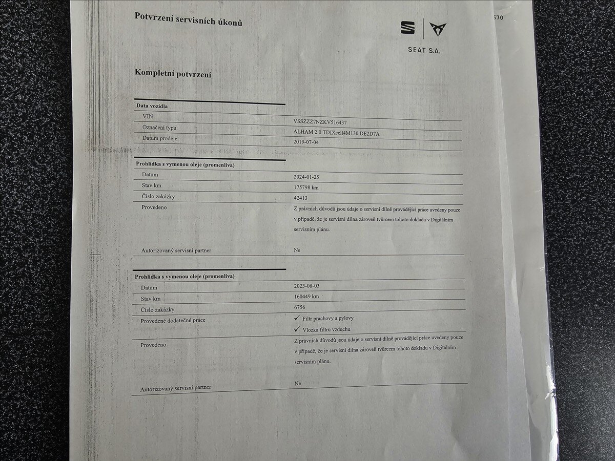 Seat Alhambra Kombi 2,0 l 130 kw
