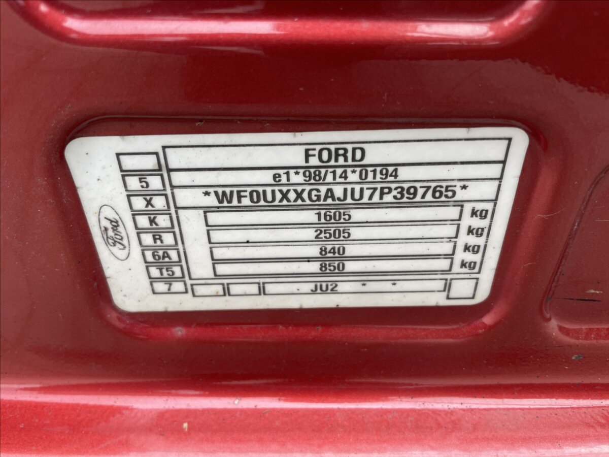 Ford Fusion Kombi 1,4 l 59 kw