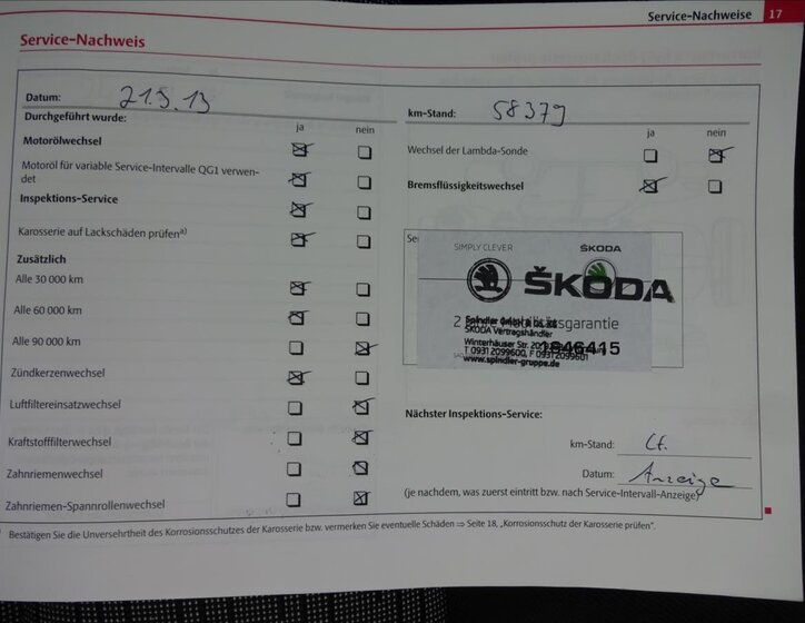 Škoda Octavia Kombi 1,4 l 90 kw